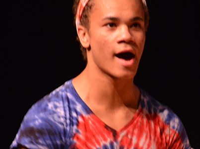 First boy cheerleader in 20 years