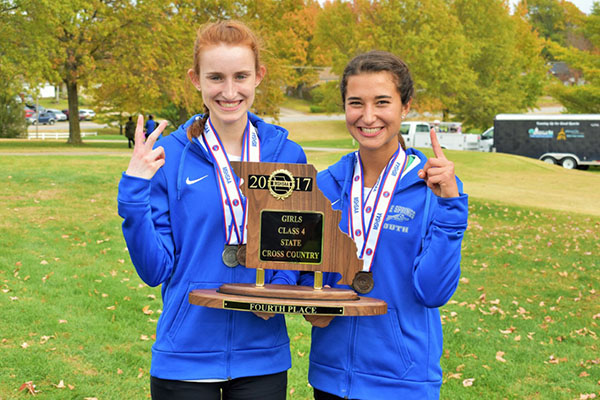 Senior girls finish first and second at State