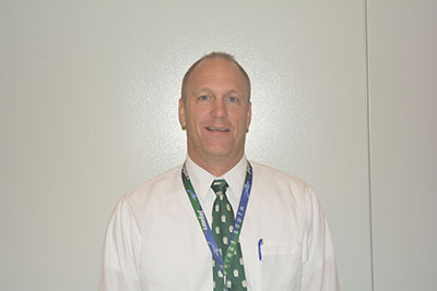 Doug Mattson is headed to the Freshman Center to become the principal. Photo by Colton Robertson