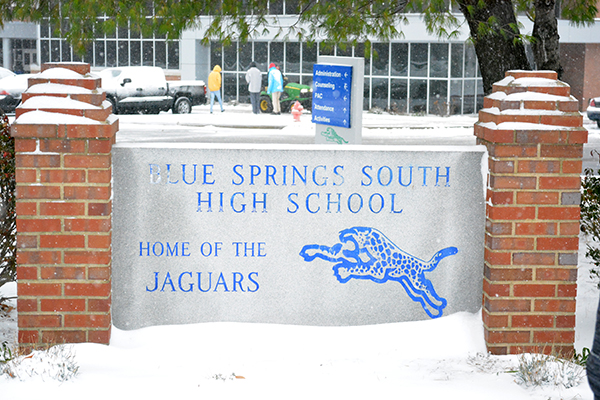 Snowy images of Blue Springs South