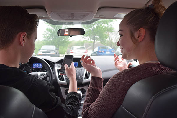 Studies done by multiple sources show that texting and driving increases your risk of crashing by at least 23%. It’s not multi- tasking; its dangerous.
Photo illustration by Quinton Robertson