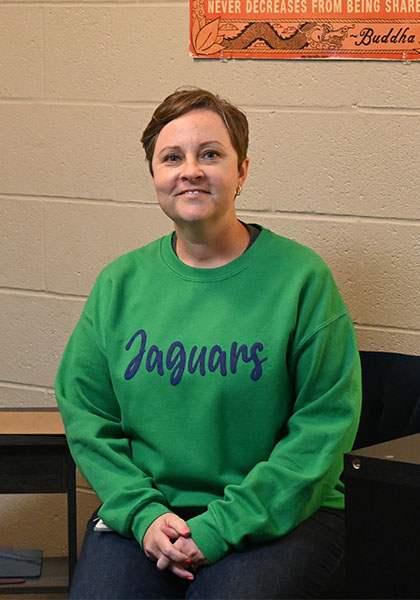 History teacher has found her place at South