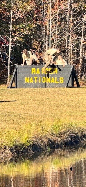 South cadets in the Raiders team undergo an obstacle course. This year, the South Raiders team win the Air Force National Championship in the male division.