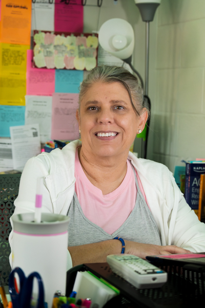 English teacher Kate Kraybill has been teaching for 35 years. She is ready for something new to make two pay checks. 