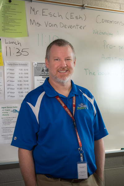 Chris Esch is retiring after 26 years of teaching. He has been teaching at South the entire time.