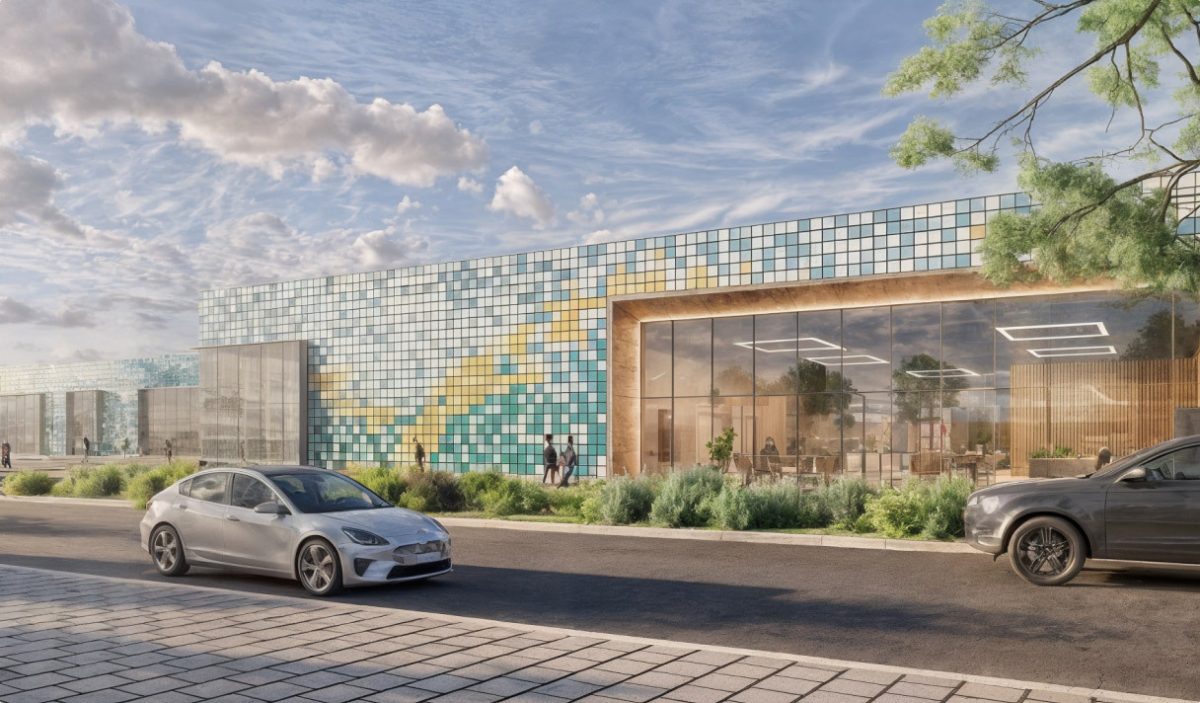 Concept image of what the new Independence data center could look like. It is expected to be completed in 2029. (Photo from Nebius Website) https://nebius.com/independencemo